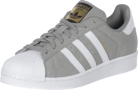 grijze suede adidas superstar berlin